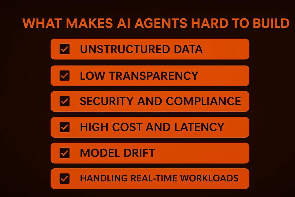 What makes AI agents hard to build