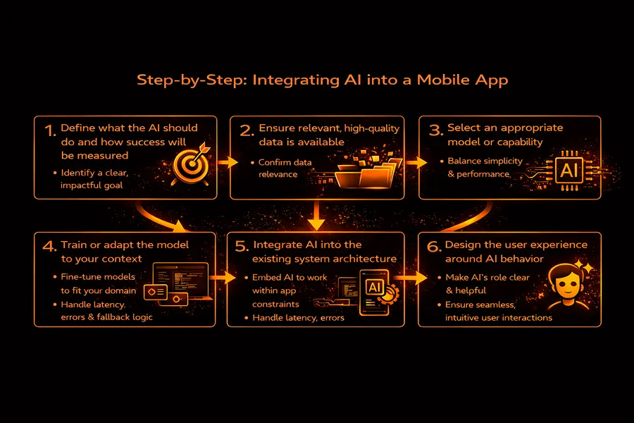 Integrating AI into a Mobile App