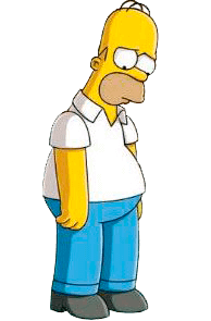 Sad Homer